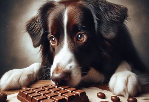 cane cioccolata